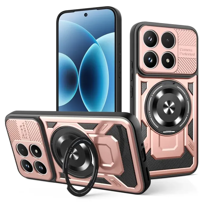 Coque Xiaomi 17 Magnétique avec Support Rotatif