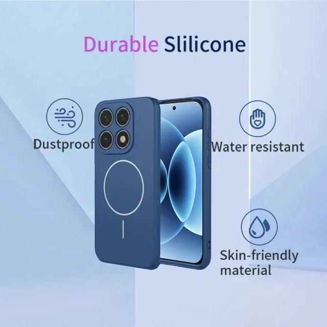 Coque Xiaomi 17 Silicone Liquide Magnétique