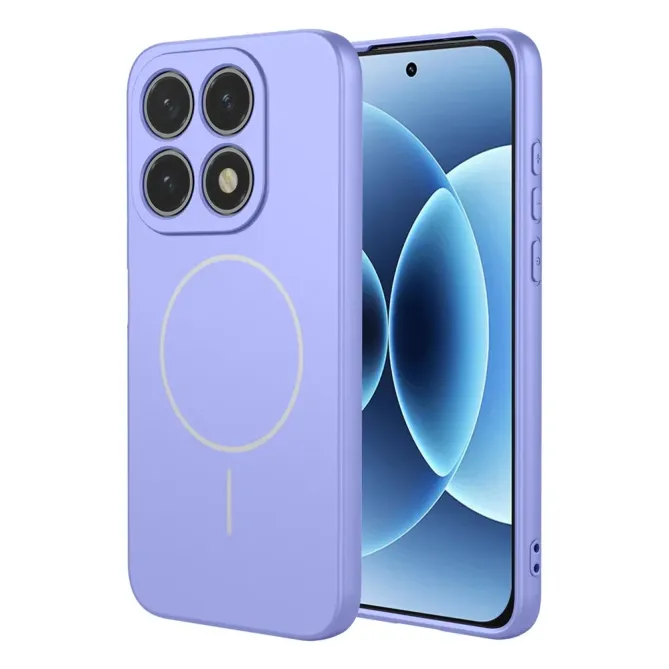 Coque Xiaomi 17 Silicone Liquide Magnétique