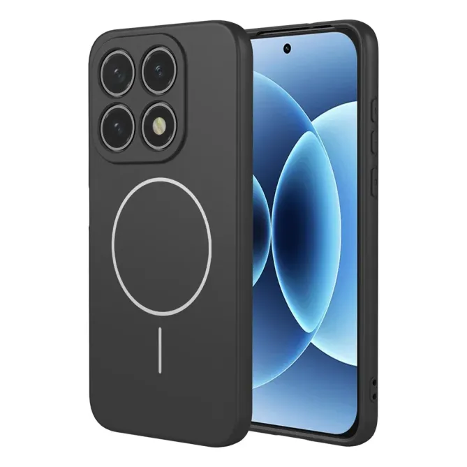 Coque Xiaomi 17 Silicone Liquide Magnétique