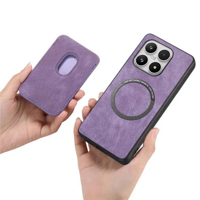 Coque Xiaomi 17 avec porte-cartes magnétique | Montparnasse