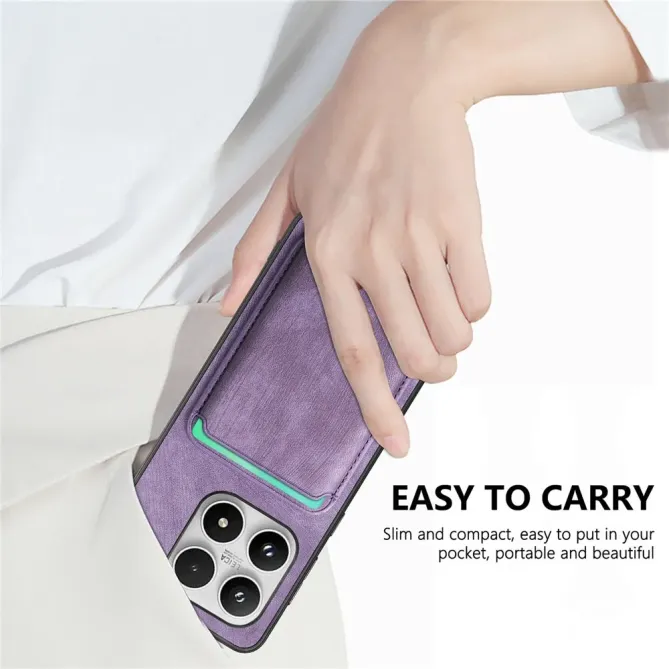 Coque Xiaomi 17 avec porte-cartes magnétique | Montparnasse