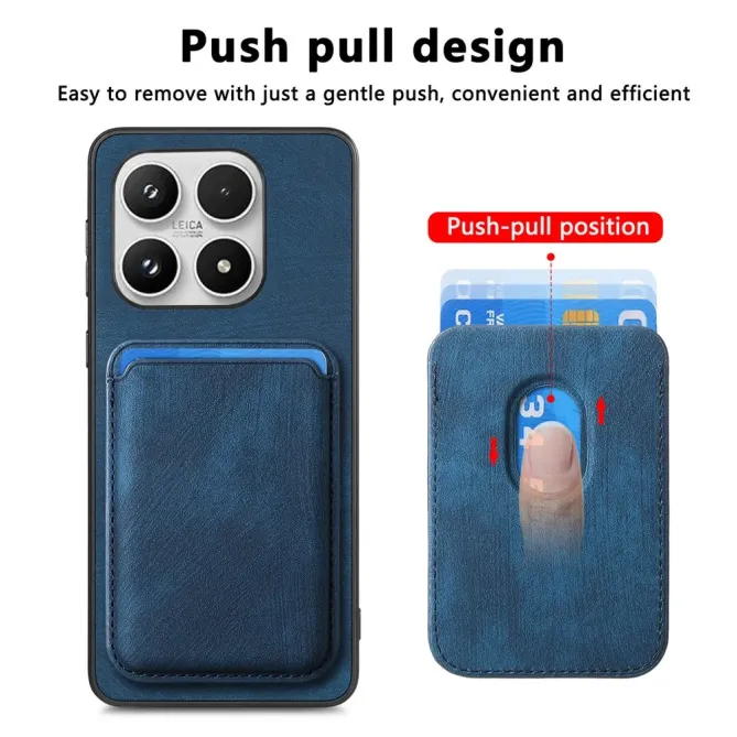 Coque Xiaomi 17 avec porte-cartes magnétique | Montparnasse