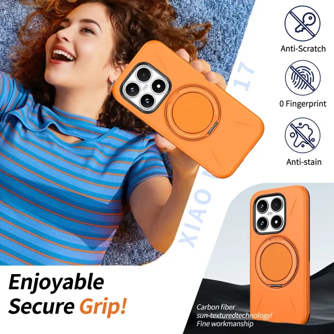 Coque Xiaomi 17 Magnétique avec Anneau Rotatif | Orbit-Shield