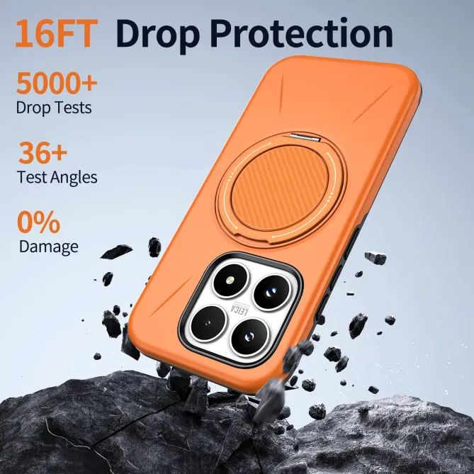 Coque Xiaomi 17 Magnétique avec Anneau Rotatif | Orbit-Shield