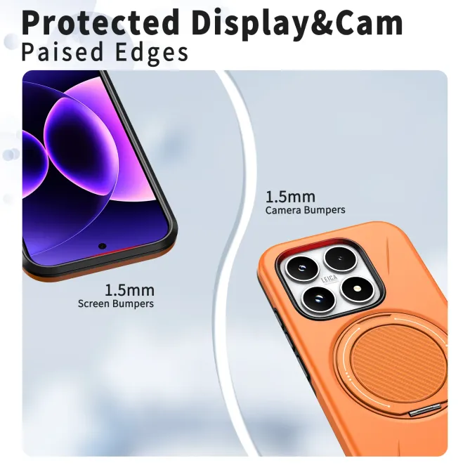 Coque Xiaomi 17 Magnétique avec Anneau Rotatif | Orbit-Shield