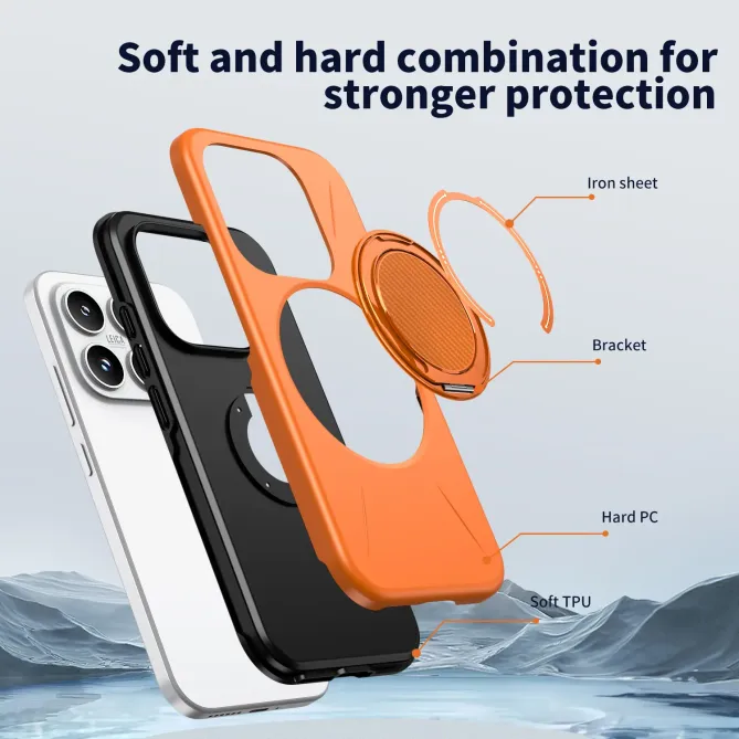 Coque Xiaomi 17 Magnétique avec Anneau Rotatif | Orbit-Shield