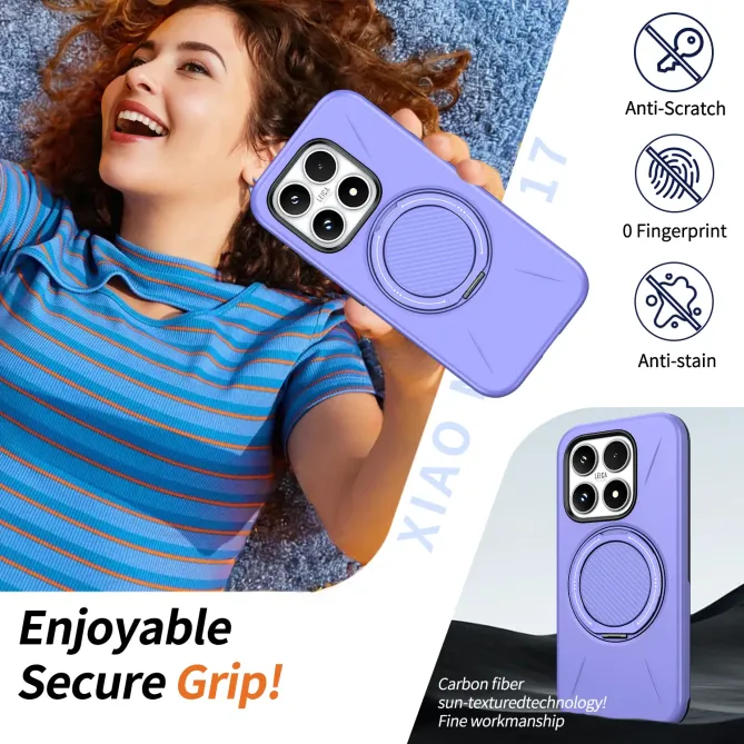 Coque Xiaomi 17 Magnétique avec Anneau Rotatif | Orbit-Shield