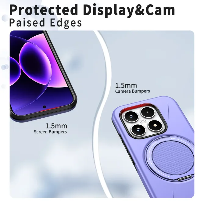 Coque Xiaomi 17 Magnétique avec Anneau Rotatif | Orbit-Shield