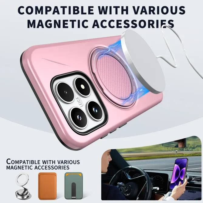 Coque Xiaomi 17 Magnétique avec Anneau Rotatif | Orbit-Shield