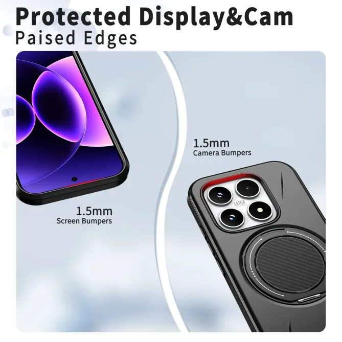 Coque Xiaomi 17 Magnétique avec Anneau Rotatif | Orbit-Shield