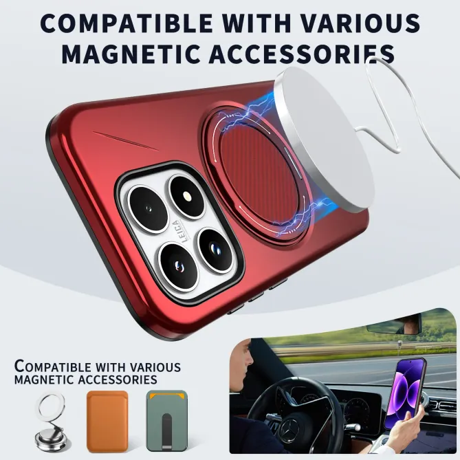 Coque Xiaomi 17 Magnétique avec Anneau Rotatif | Orbit-Shield