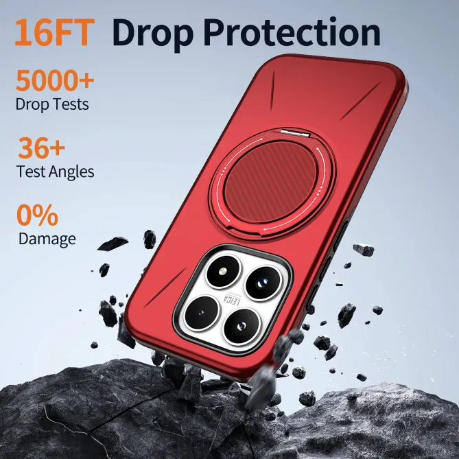 Coque Xiaomi 17 Magnétique avec Anneau Rotatif | Orbit-Shield