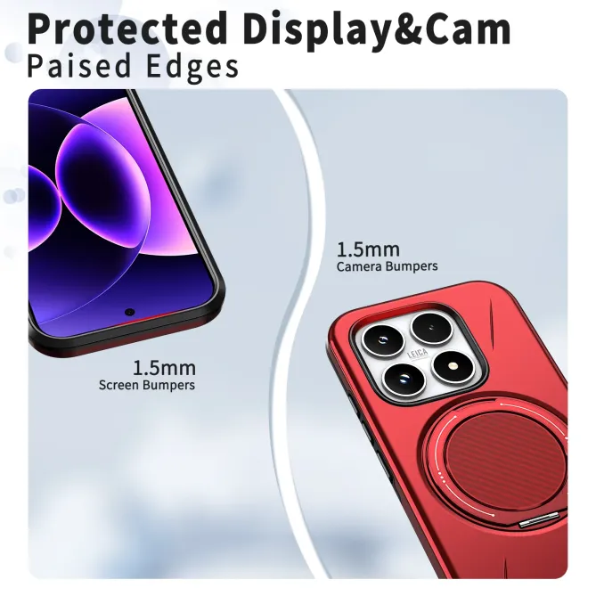 Coque Xiaomi 17 Magnétique avec Anneau Rotatif | Orbit-Shield