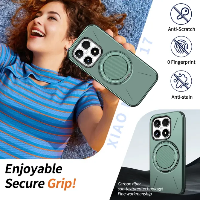 Coque Xiaomi 17 Magnétique avec Anneau Rotatif | Orbit-Shield