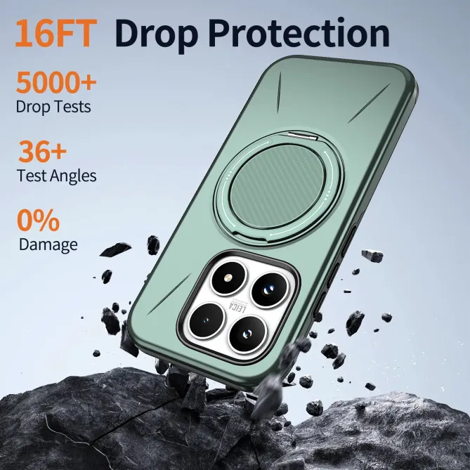 Coque Xiaomi 17 Magnétique avec Anneau Rotatif | Orbit-Shield