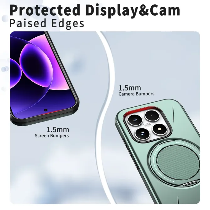 Coque Xiaomi 17 Magnétique avec Anneau Rotatif | Orbit-Shield