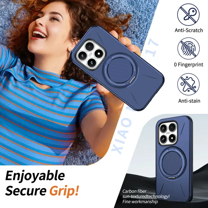 Coque Xiaomi 17 Magnétique avec Anneau Rotatif | Orbit-Shield