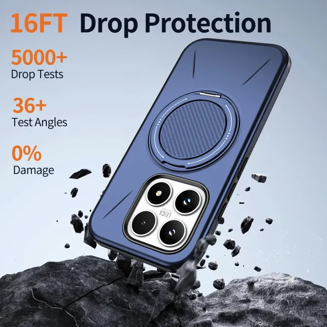 Coque Xiaomi 17 Magnétique avec Anneau Rotatif | Orbit-Shield