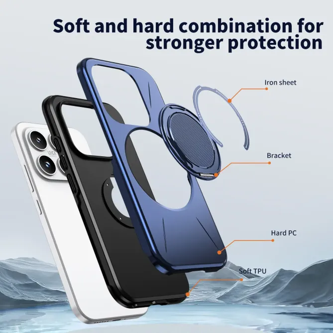 Coque Xiaomi 17 Magnétique avec Anneau Rotatif | Orbit-Shield