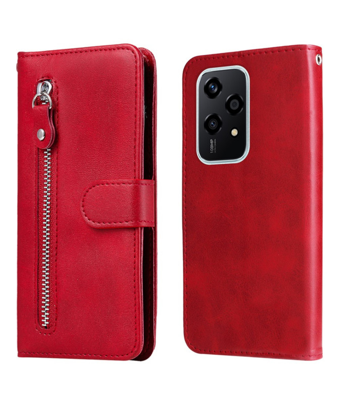 Housse Honor 200 Lite Zipper Pocket Fonction Support
