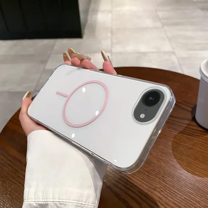 Coque iPhone 16e / 17e Transparente Magnétique MagSafe