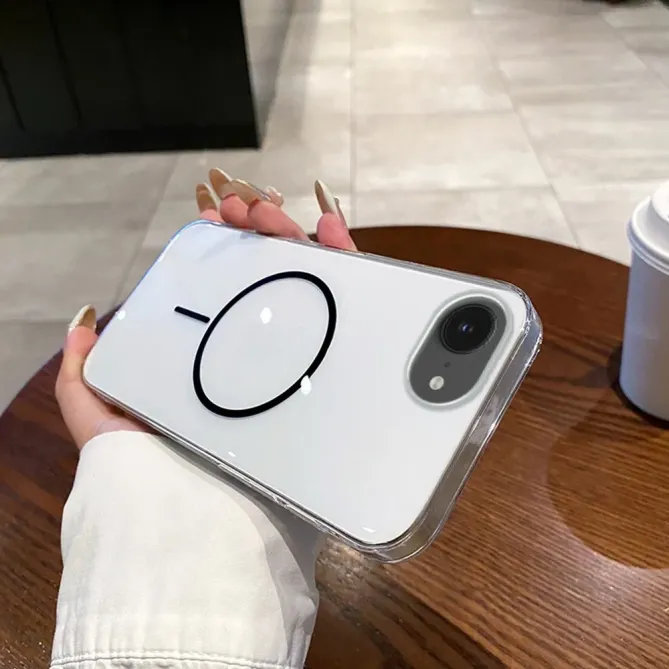 Coque iPhone 16e / 17e Transparente Magnétique MagSafe