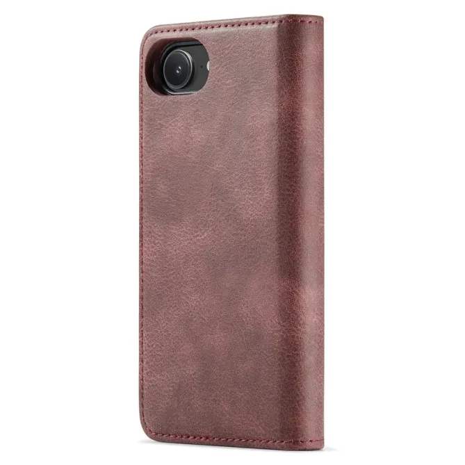 Housse iPhone 17e / 16e DG.MING détachable en cuir véritable
