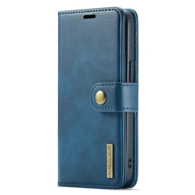 Housse iPhone 17e / 16e DG.MING détachable en cuir véritable