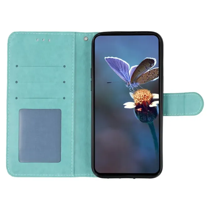 Housse iPhone 17e / 16e Fleurs Dentelle en Simili Cuir