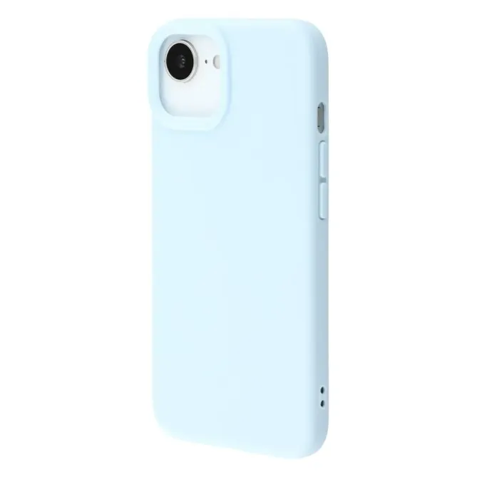 Coque iPhone 17e / 16e Silicone Couleur Unie