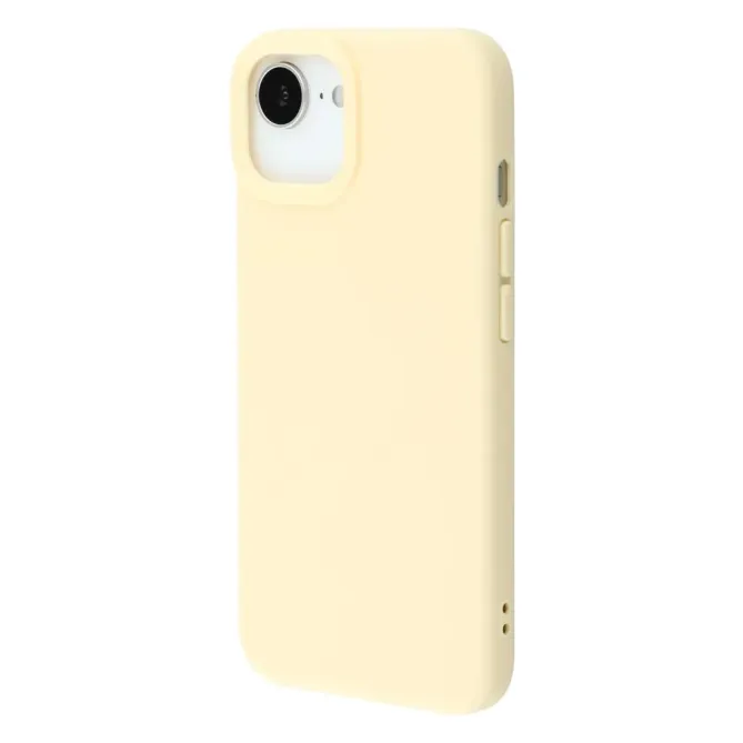 Coque iPhone 17e / 16e Silicone Couleur Unie