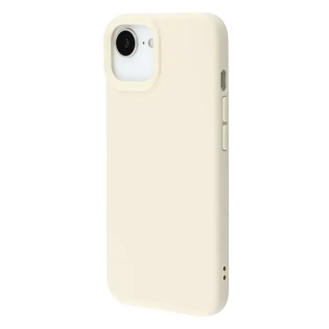 Coque iPhone 17e / 16e Silicone Couleur Unie