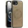Coque iPhone 17e / 16e Compatible MagSafe Effet Cuir