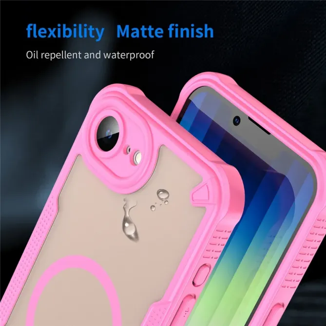 Coque iPhone 17e / 16e Magnétique Bumper Antichoc | Rugged-Frost