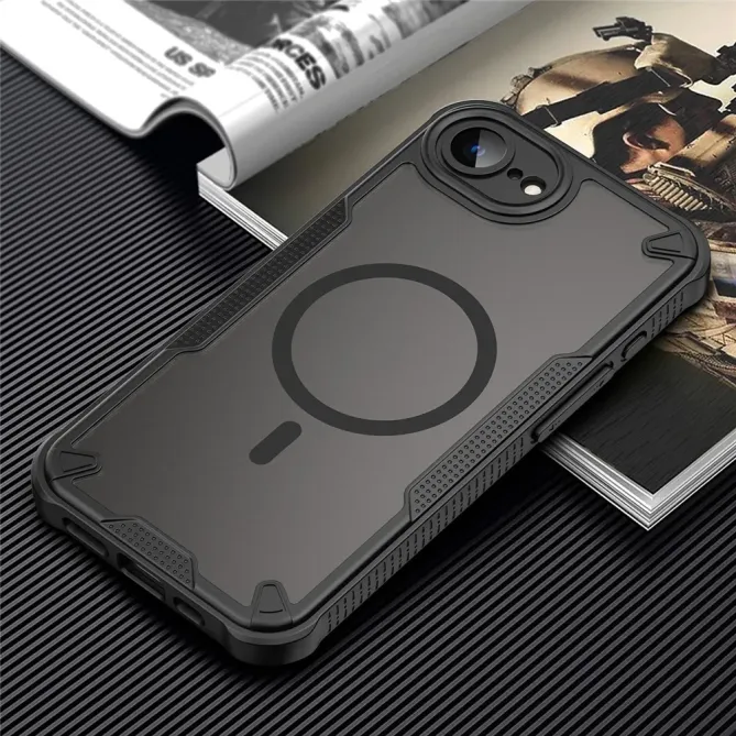 Coque iPhone 17e / 16e Magnétique Bumper Antichoc | Rugged-Frost