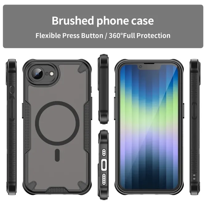 Coque iPhone 17e / 16e Magnétique Bumper Antichoc | Rugged-Frost