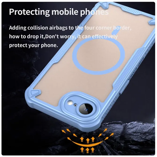 Coque iPhone 17e / 16e Magnétique Bumper Antichoc | Rugged-Frost