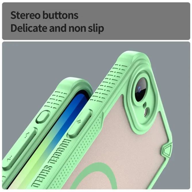 Coque iPhone 17e / 16e Magnétique Bumper Antichoc | Rugged-Frost