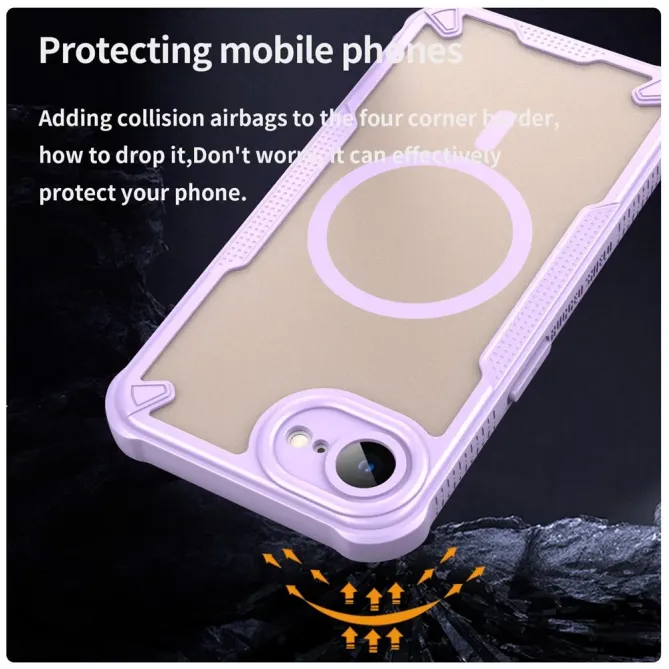 Coque iPhone 17e / 16e Magnétique Bumper Antichoc | Rugged-Frost
