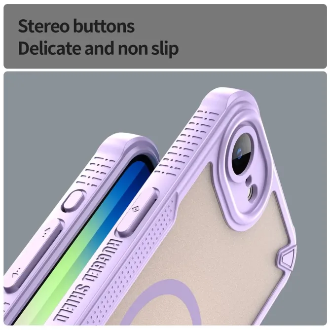 Coque iPhone 17e / 16e Magnétique Bumper Antichoc | Rugged-Frost