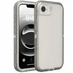 Coque iPhone 17e / 16e 3 en 1 Démontable Transparente Antichoc