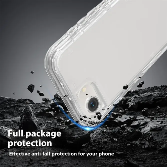 Coque iPhone 17e / 16e 3 en 1 Démontable Transparente Antichoc