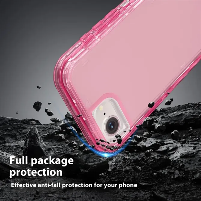 Coque iPhone 17e / 16e 3 en 1 Démontable Transparente Antichoc