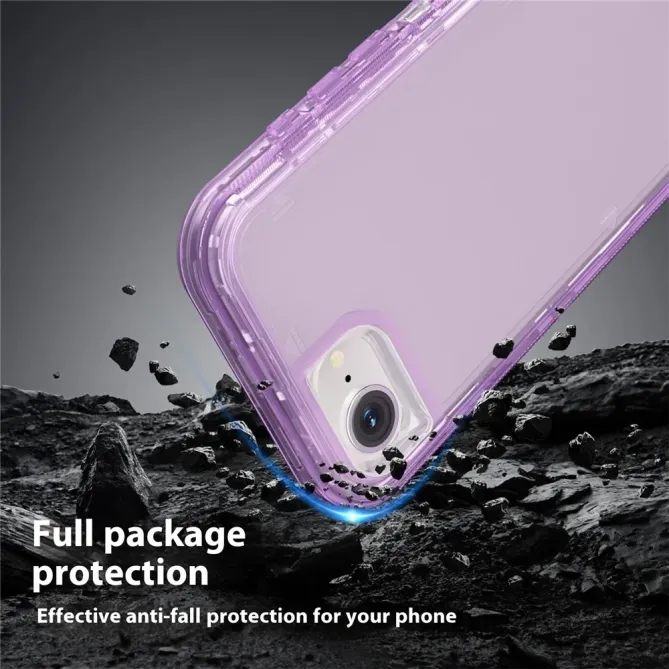 Coque iPhone 17e / 16e 3 en 1 Démontable Transparente Antichoc