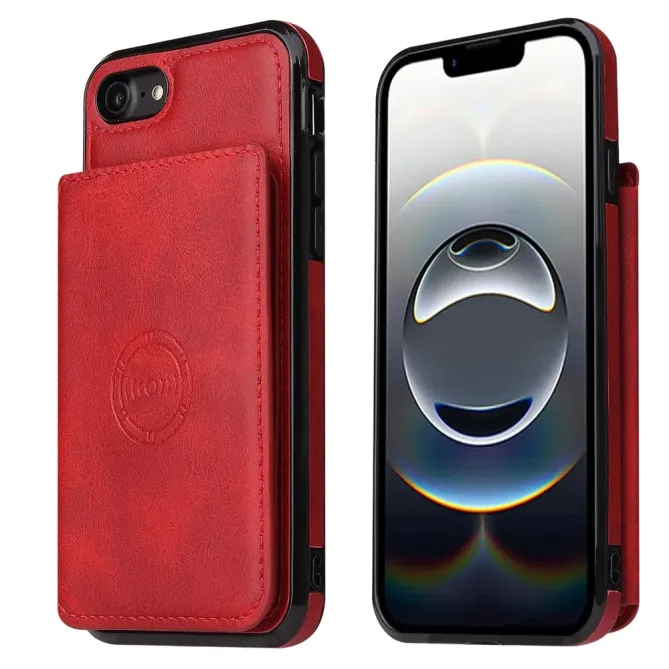 Coque iPhone 17e / 16e Portefeuille Support Similicuir