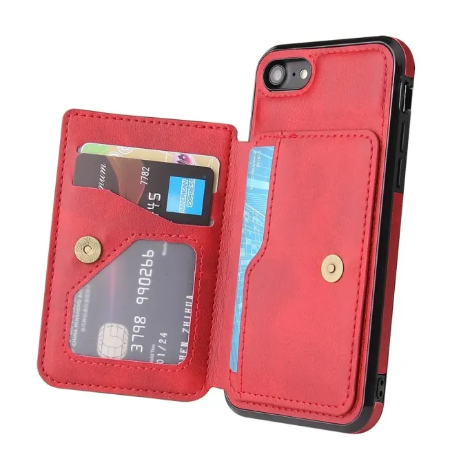 Coque iPhone 17e / 16e Portefeuille Support Similicuir