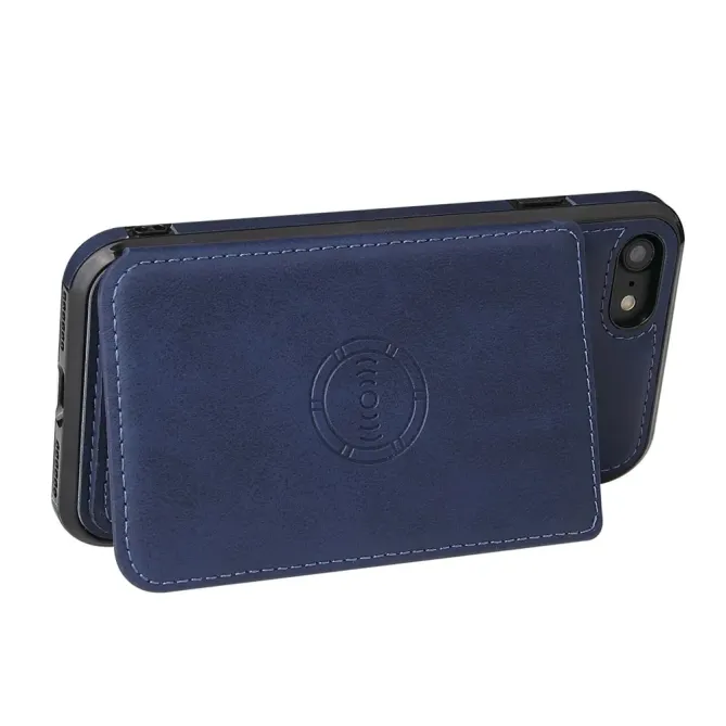 Coque iPhone 17e / 16e Portefeuille Support Similicuir