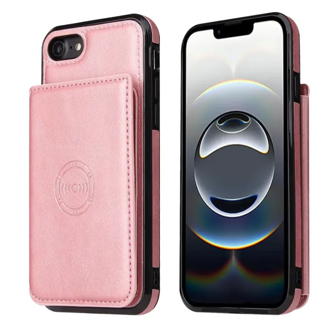 Coque iPhone 17e / 16e Portefeuille Support Similicuir