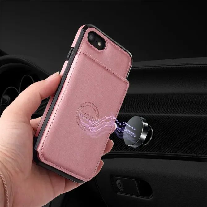 Coque iPhone 17e / 16e Portefeuille Support Similicuir